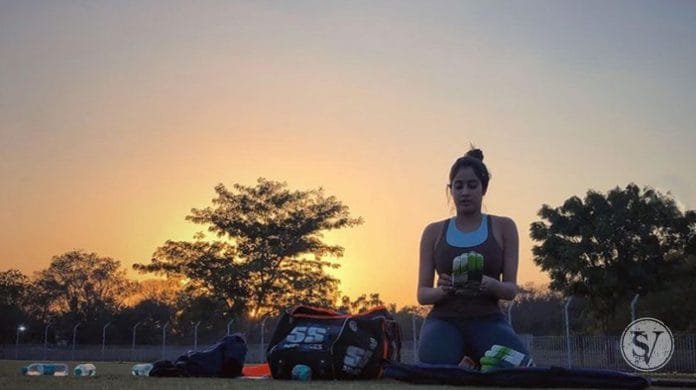 Janhvi Kapoor Glimpse From Upcoming Film Mr and Mrs Mahi