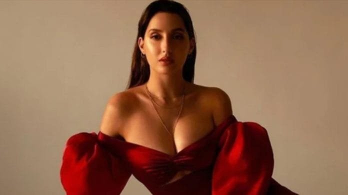 Nora Fatehi Turns Red Hot Nora Fatehi Turns Red Hot