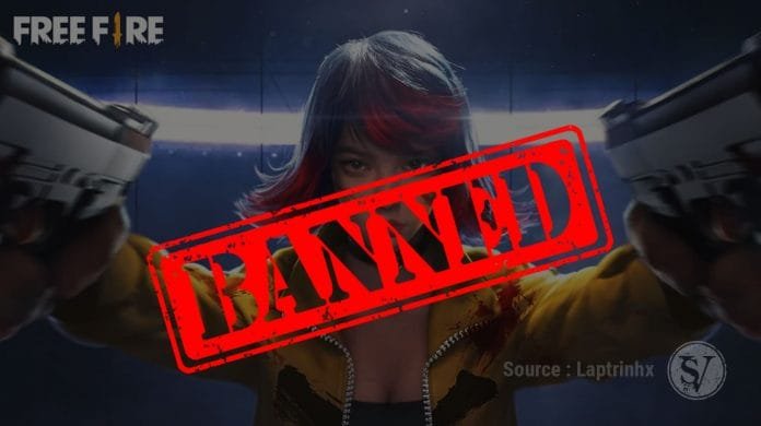 Chinese App Free- fire Ban