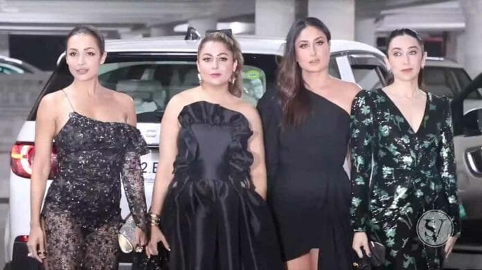 Kareena Kapoor Malaika Arora Karishma Kapoor Farhan-Shibani Post Wedding Bash Kareena Kapoor Malaika Arora Karishma Kapoor Farhan-Shibani Post Wedding Bash