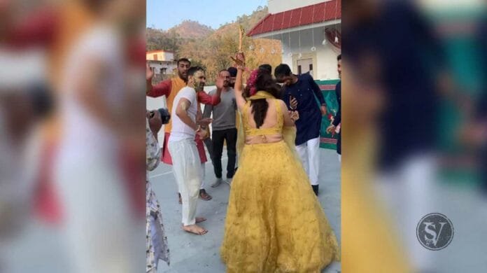 Vikrant Massey haldi ceremony