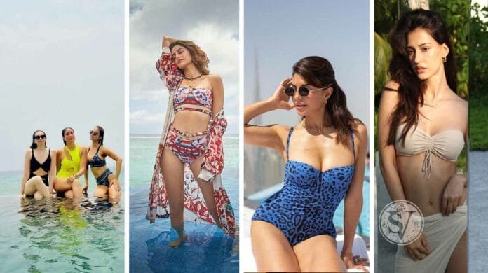 Bollywood Celebrity in a Beachwear