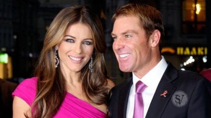 Elizabeth Hurley relationship with Shane Warne Elizabeth Hurley relationship with Shane Warne