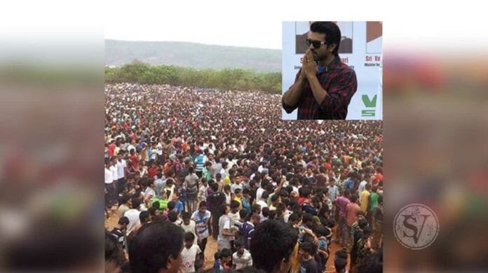 Ram Charan drives crowd crazy