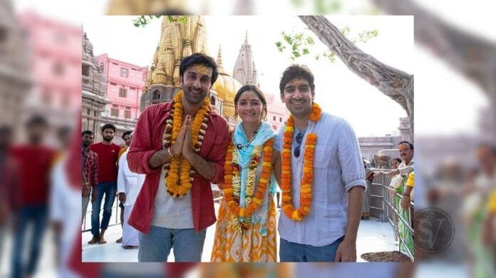 Ranbir and Alia come together one the sets of Brahmastra