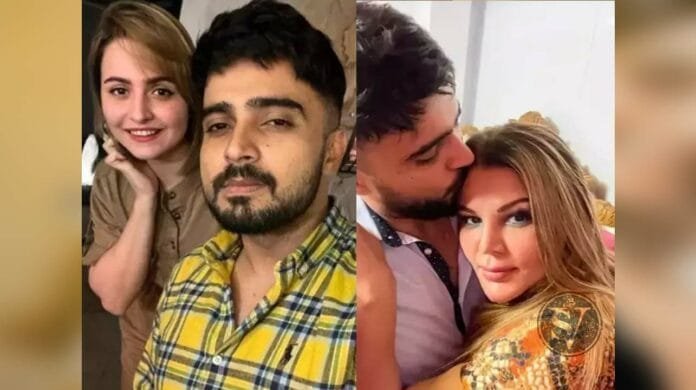 Rakhi with boyfriend Adil