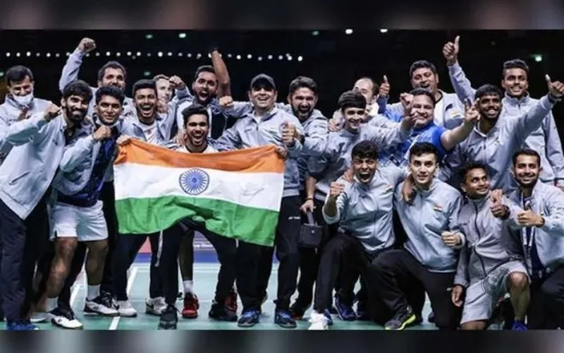 India wins Thomas Cup