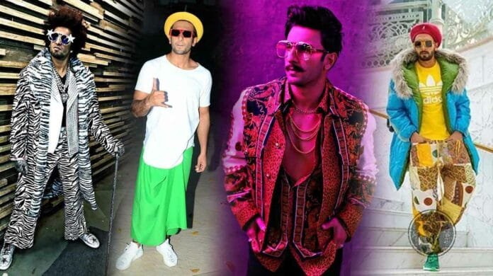Atrangi outfits of ranveer singh