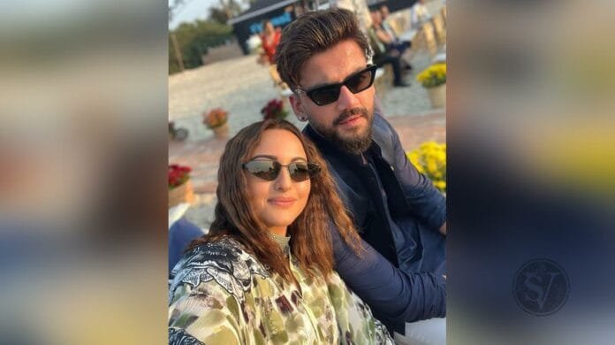 Sonakshi with Zaheer