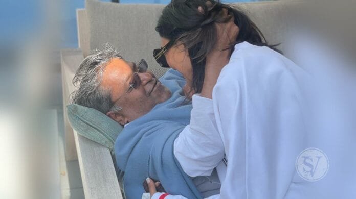 Lalit Modi with Sushmita Sen