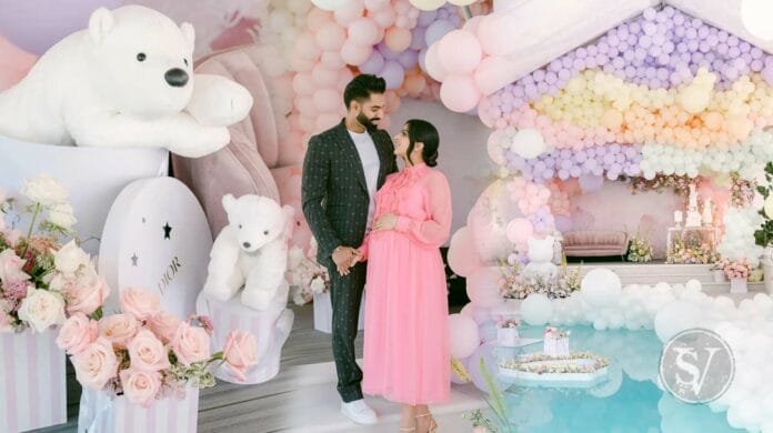 Parmish Verma wife Baby Shower