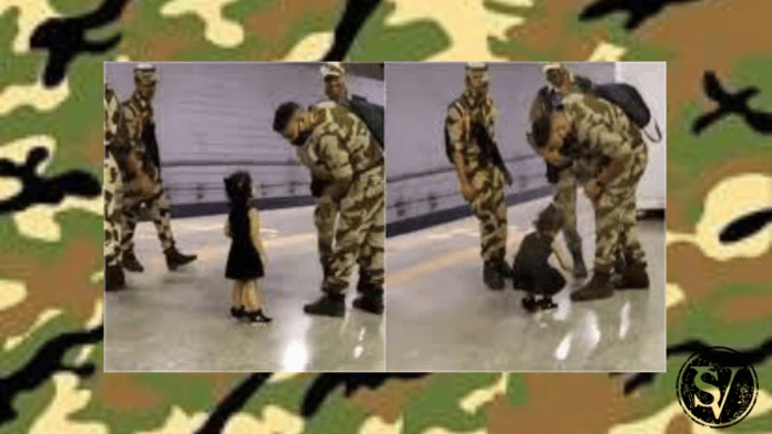 Girl touches Jawan's Feet