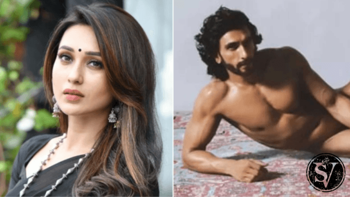 Mimi Chakraborty's reaction on Ranveer Photoshoot