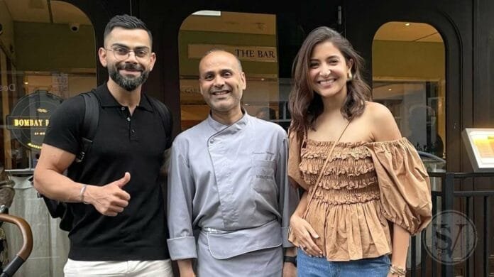 Anushka Virat at Desi Restaurant