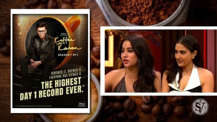 Janhvi and Sara on KWK7