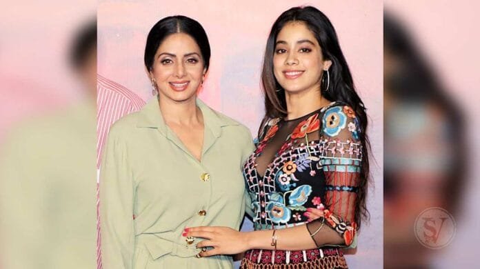 Janhvi Kapoor and Sridevi
