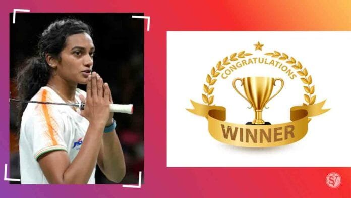 Sindhu wins Gold