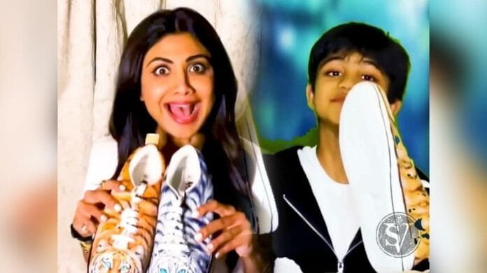 Shilpa Shetty with Viaan Shilpa Shetty with Viaan