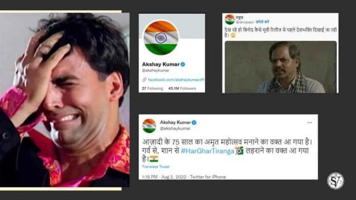 Akshay Kumar trolled