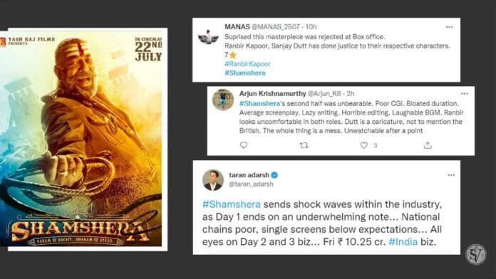 Shamshera OTT Release