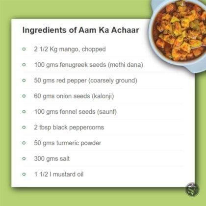 Aam Ka Aachaar