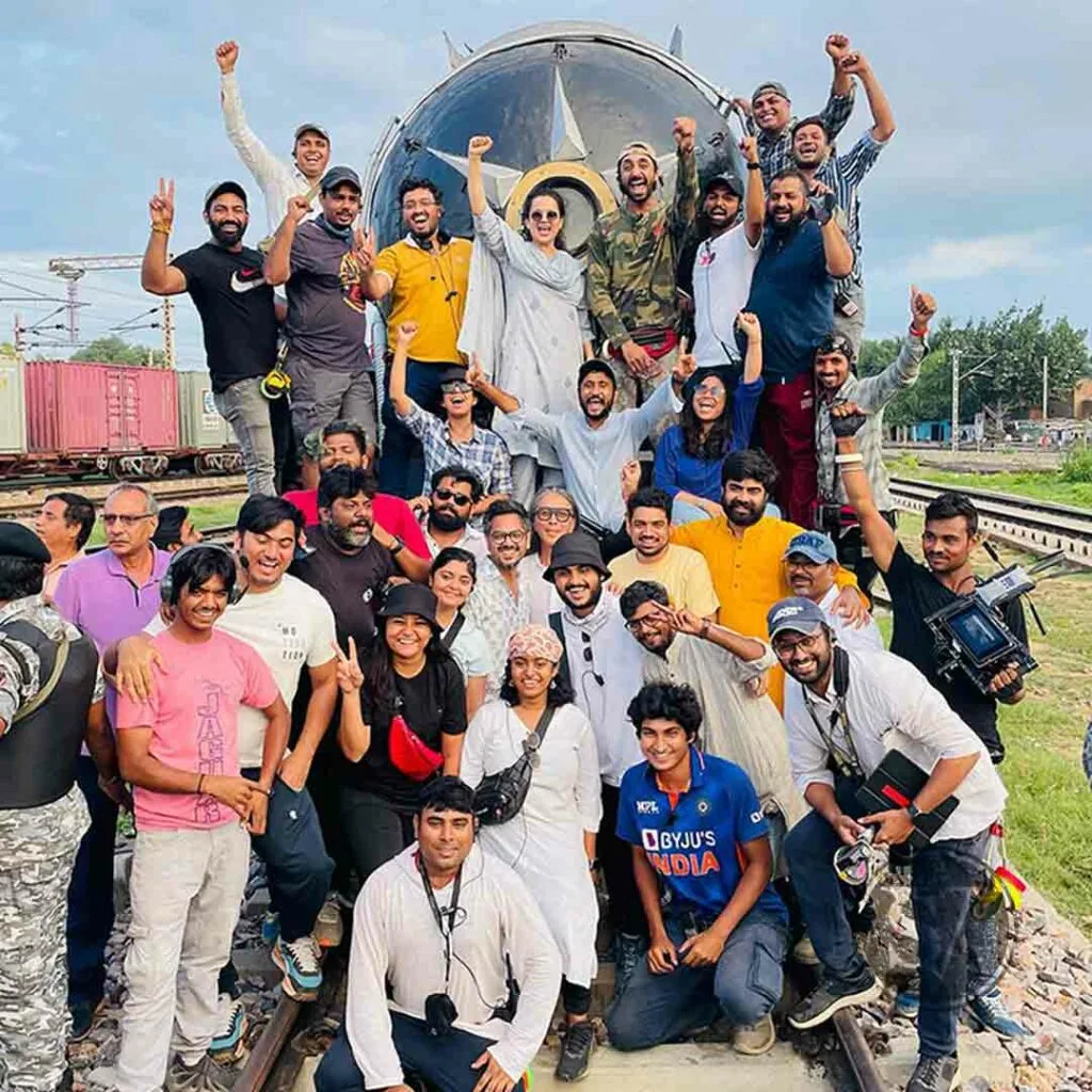 Kangana Ranaut Emergency Shooting