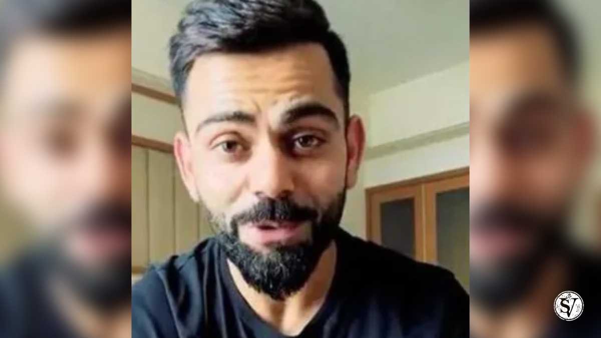 Virat messages Roger