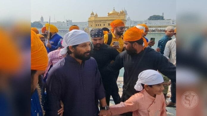 Allu Arjun Visits Amritsar Allu Arjun Visits Amritsar