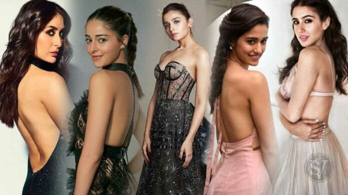 Divas in Backless dress