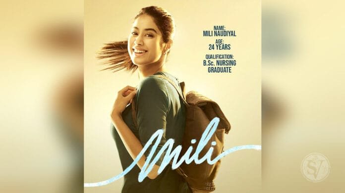 Janhvi in Mili Movie
