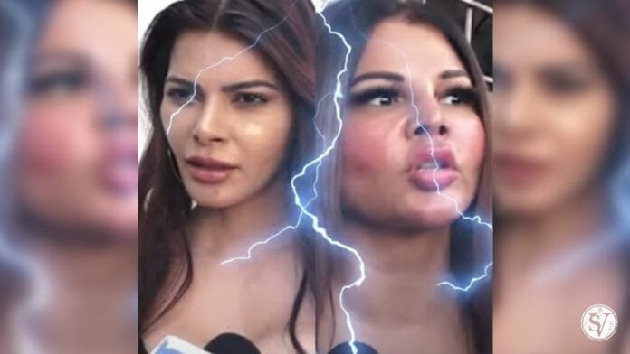 Sherlyn and Rakhi Fight