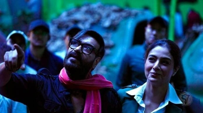 Tabu and Ajay Devgan