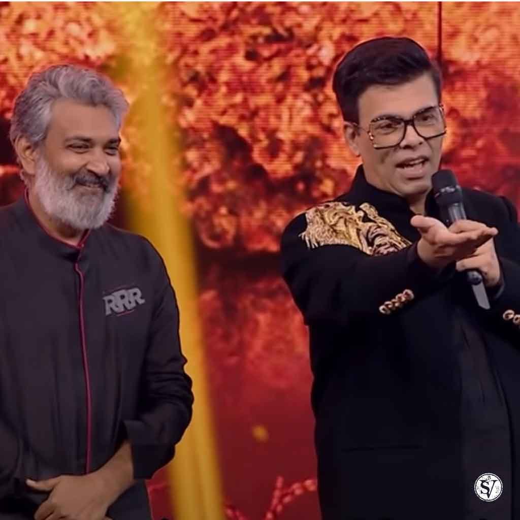 Rajamouli and Karan's Video Goes Viral On Social Media