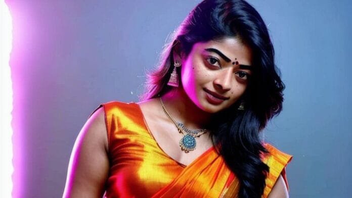 rashmika mandanna latest picture Hot pose Pushpa Avatar of rashmika mandanna